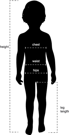 Size Chart Hm Kid